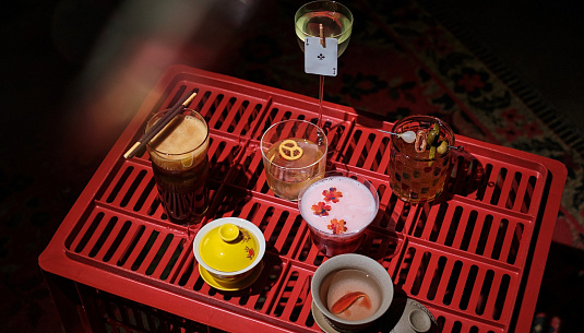 Осенний аперитив в бокале