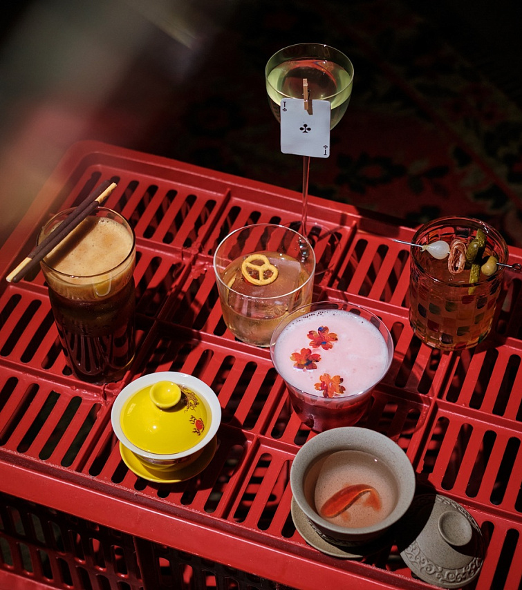 Осенний аперитив в бокале